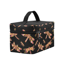 Load image into Gallery viewer, Gathering Yellow Black Cosmetic Bag/Large (Model 1658) bag e-joyer 
