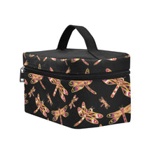 Load image into Gallery viewer, Gathering Yellow Black Cosmetic Bag/Large (Model 1658) bag e-joyer 
