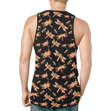 Load image into Gallery viewer, Gathering Yellow Black New All Over Print Tank Top for Men (Model T46) New All Over Print Tank Top for Men (T46) e-joyer 
