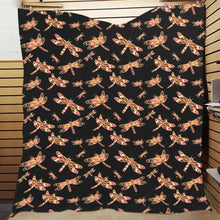 Load image into Gallery viewer, Gathering Yellow Black Quilt 70&quot;x80&quot; Quilt 70&quot;x80&quot; e-joyer 
