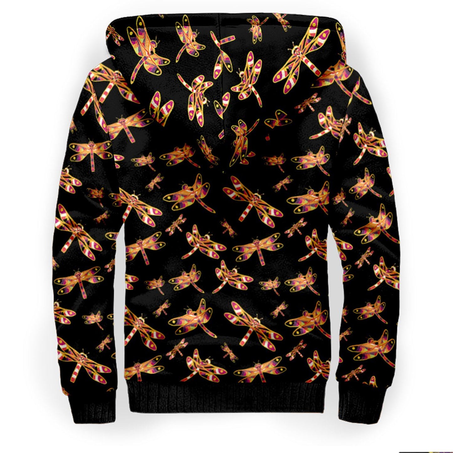 Gathering Yellow Black Sherpa Hoodie hoodie Herman 