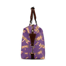 Load image into Gallery viewer, Gathering Yellow Purple Classic Travel Bag (Model 1643) Remake Classic Travel Bags (1643) e-joyer 
