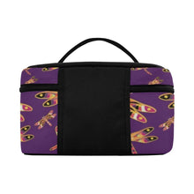 Load image into Gallery viewer, Gathering Yellow Purple Cosmetic Bag/Large (Model 1658) bag e-joyer 
