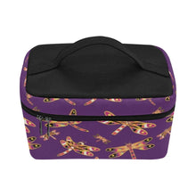 Load image into Gallery viewer, Gathering Yellow Purple Cosmetic Bag/Large (Model 1658) bag e-joyer 
