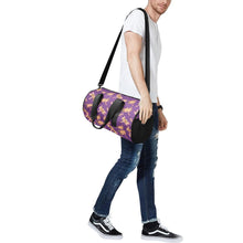 Load image into Gallery viewer, Gathering Yellow Purple Duffle Bag (Model 1679) Duffle Bag (1679) e-joyer 
