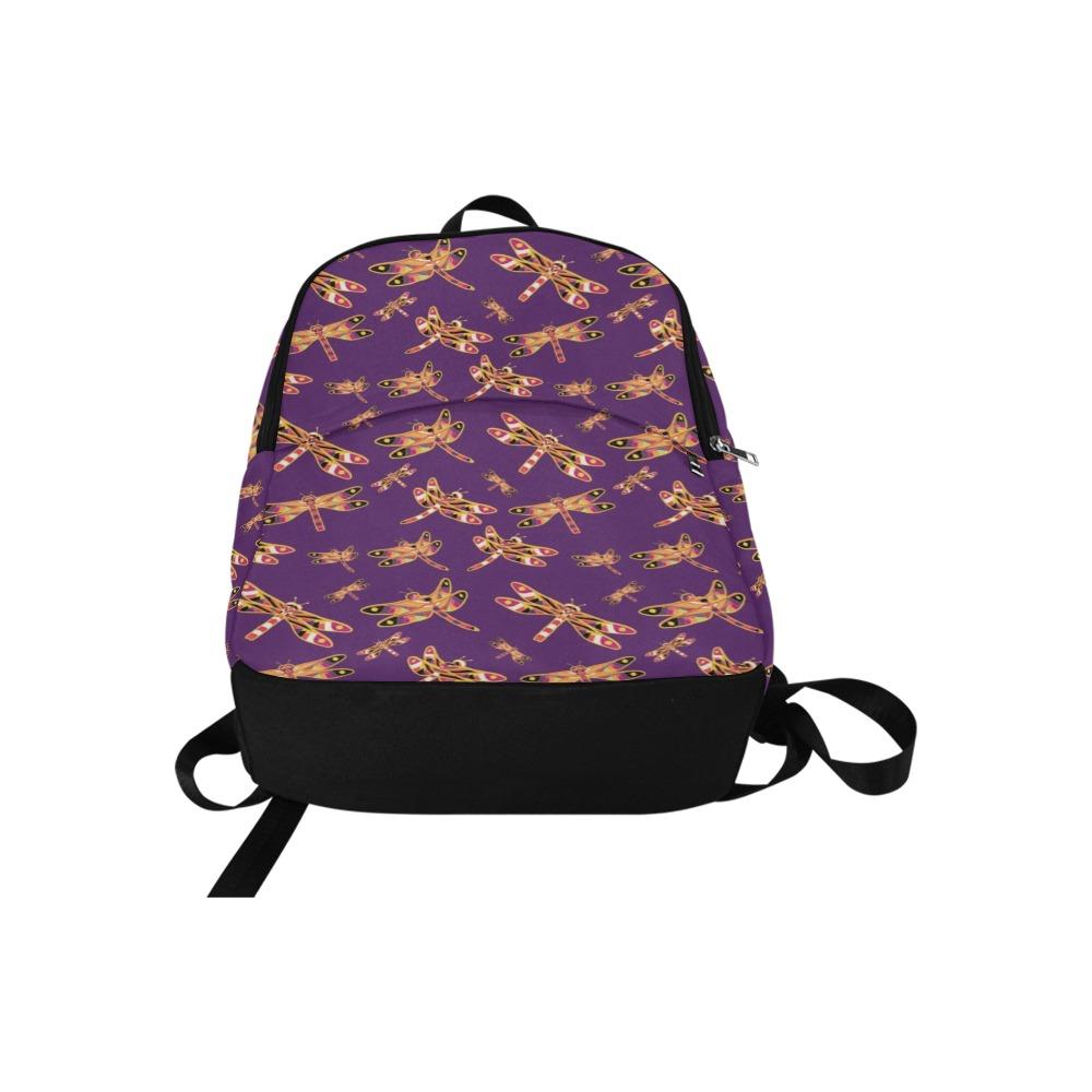 Gathering Yellow Purple Fabric Backpack for Adult (Model 1659) Casual Backpack for Adult (1659) e-joyer 