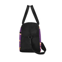 Load image into Gallery viewer, Gathering Yellow Purple Fitness Handbag (Model 1671) Fitness Handbag (1671) e-joyer 
