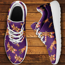 Load image into Gallery viewer, Gathering Yellow Purple Ikkaayi Sport Sneakers ikkaayi Herman 
