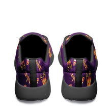 Load image into Gallery viewer, Gathering Yellow Purple Ikkaayi Sport Sneakers ikkaayi Herman 
