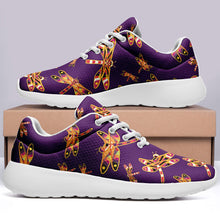 Load image into Gallery viewer, Gathering Yellow Purple Ikkaayi Sport Sneakers ikkaayi Herman 
