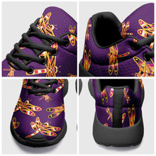 Load image into Gallery viewer, Gathering Yellow Purple Ikkaayi Sport Sneakers ikkaayi Herman 
