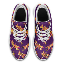 Load image into Gallery viewer, Gathering Yellow Purple Ikkaayi Sport Sneakers ikkaayi Herman 
