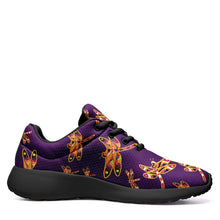 Load image into Gallery viewer, Gathering Yellow Purple Ikkaayi Sport Sneakers ikkaayi Herman 
