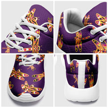 Load image into Gallery viewer, Gathering Yellow Purple Ikkaayi Sport Sneakers ikkaayi Herman 
