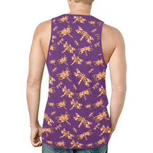 Load image into Gallery viewer, Gathering Yellow Purple New All Over Print Tank Top for Men (Model T46) New All Over Print Tank Top for Men (T46) e-joyer 
