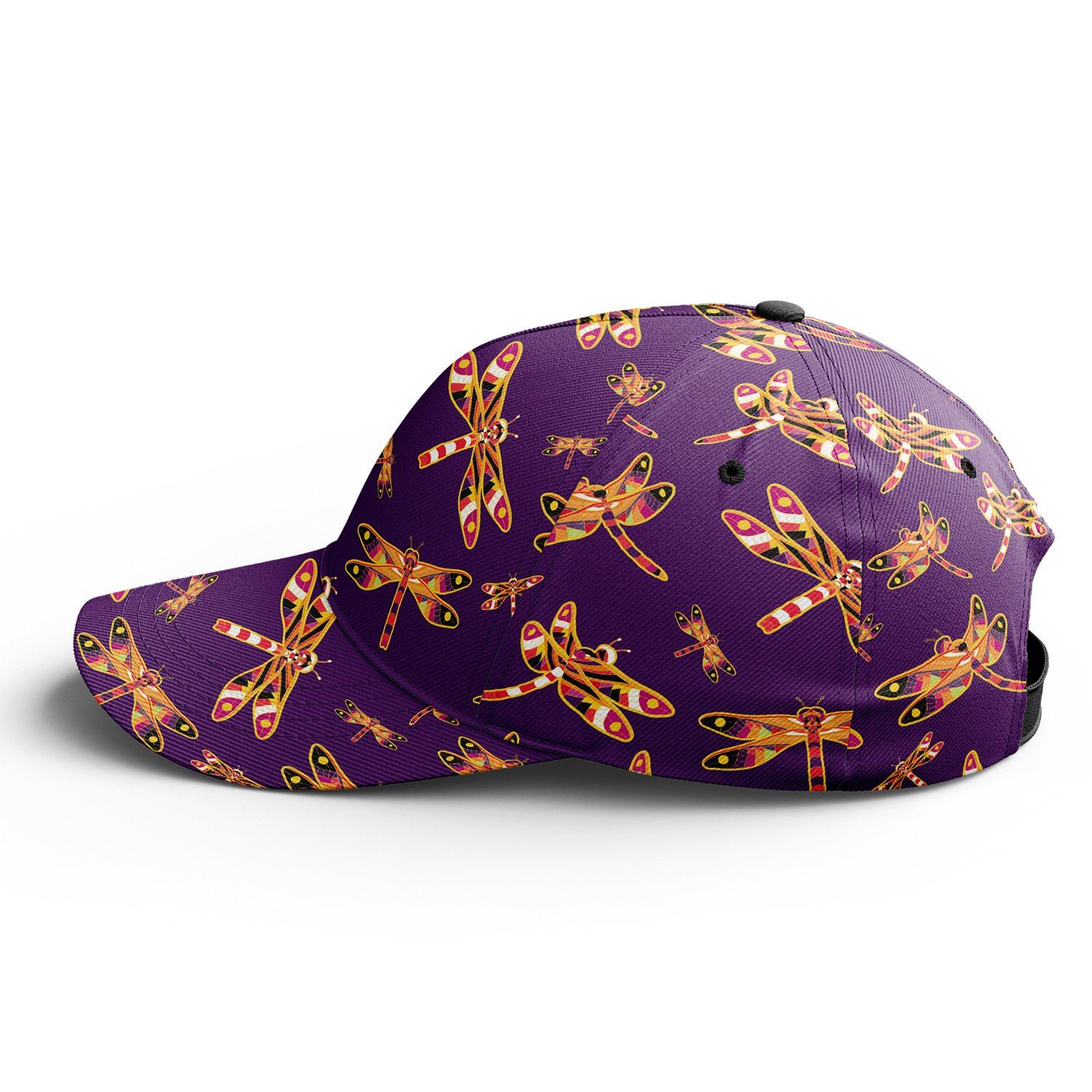 Gathering Yellow Purple Snapback Hat hat Herman 