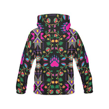 Load image into Gallery viewer, Geometric Floral Fall-Black All Over Print Hoodie for Men (USA Size) (Model H13) All Over Print Hoodie for Men (H13) e-joyer 
