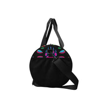 Load image into Gallery viewer, Geometric Floral Fall - Black Duffle Bag (Model 1679) Duffle Bag (1679) e-joyer 
