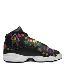 Load image into Gallery viewer, Geometric Floral Fall Black Isstsokini Athletic Shoes Herman 
