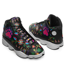 Load image into Gallery viewer, Geometric Floral Fall Black Isstsokini Athletic Shoes Herman 
