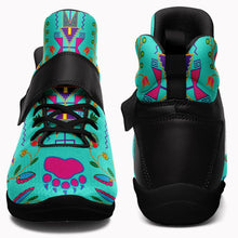 Load image into Gallery viewer, Geometric Floral Fall Sky Ipottaa Basketball / Sport High Top Shoes 49 Dzine 
