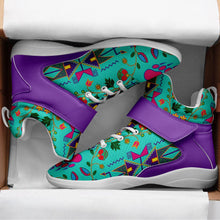 Load image into Gallery viewer, Geometric Floral Fall Sky Ipottaa Basketball / Sport High Top Shoes 49 Dzine 
