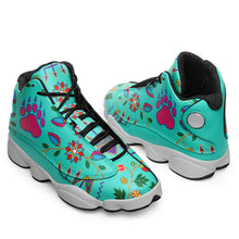 Load image into Gallery viewer, Geometric Floral Fall Sky Isstsokini Athletic Shoes Herman 
