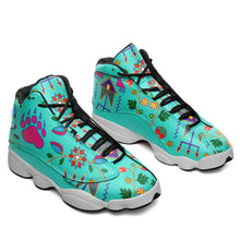 Load image into Gallery viewer, Geometric Floral Fall Sky Isstsokini Athletic Shoes Herman 
