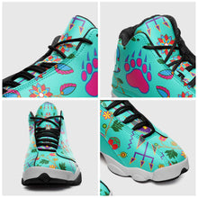 Load image into Gallery viewer, Geometric Floral Fall Sky Isstsokini Athletic Shoes Herman 
