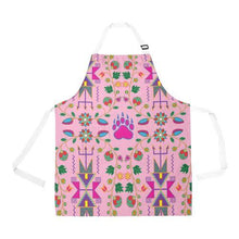 Load image into Gallery viewer, Geometric Floral Fall-Sunset All Over Print Apron All Over Print Apron e-joyer 
