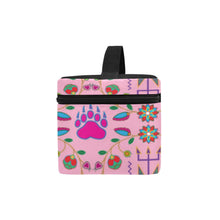 Load image into Gallery viewer, Geometric Floral Fall - Sunset Cosmetic Bag/Large (Model 1658) Cosmetic Bag e-joyer 
