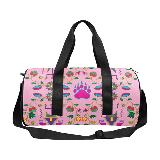 Geometric Floral Fall - Sunset Duffle Bag (Model 1679) Duffle Bag (1679) e-joyer 