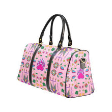 Load image into Gallery viewer, Geometric Floral Fall-Sunset New Waterproof Travel Bag/Large (Model 1639) Waterproof Travel Bags (1639) e-joyer 
