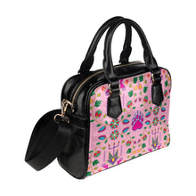 Load image into Gallery viewer, Geometric Floral Fall-Sunset Shoulder Handbag (Model 1634) Shoulder Handbags (1634) e-joyer 
