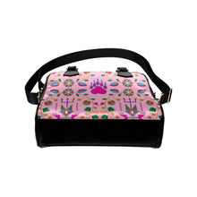 Load image into Gallery viewer, Geometric Floral Fall-Sunset Shoulder Handbag (Model 1634) Shoulder Handbags (1634) e-joyer 
