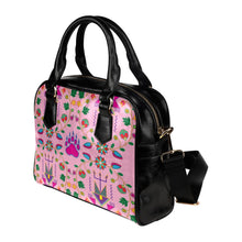 Load image into Gallery viewer, Geometric Floral Fall-Sunset Shoulder Handbag (Model 1634) Shoulder Handbags (1634) e-joyer 
