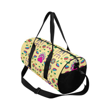 Load image into Gallery viewer, Geometric Floral Fall - Vanilla Duffle Bag (Model 1679) Duffle Bag (1679) e-joyer 
