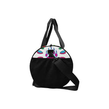 Load image into Gallery viewer, Geometric Floral Fall - White Duffle Bag (Model 1679) Duffle Bag (1679) e-joyer 
