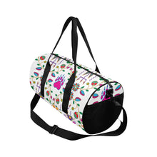 Load image into Gallery viewer, Geometric Floral Fall - White Duffle Bag (Model 1679) Duffle Bag (1679) e-joyer 
