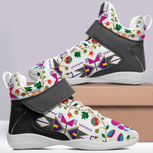 Load image into Gallery viewer, Geometric Floral Fall White Ipottaa Basketball / Sport High Top Shoes 49 Dzine 
