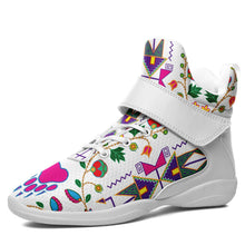 Load image into Gallery viewer, Geometric Floral Fall White Ipottaa Basketball / Sport High Top Shoes 49 Dzine 
