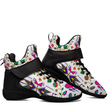 Load image into Gallery viewer, Geometric Floral Fall White Ipottaa Basketball / Sport High Top Shoes 49 Dzine 
