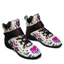 Load image into Gallery viewer, Geometric Floral Fall White Ipottaa Basketball / Sport High Top Shoes 49 Dzine 
