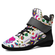 Load image into Gallery viewer, Geometric Floral Fall White Ipottaa Basketball / Sport High Top Shoes 49 Dzine 
