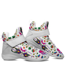 Load image into Gallery viewer, Geometric Floral Fall White Ipottaa Basketball / Sport High Top Shoes 49 Dzine 
