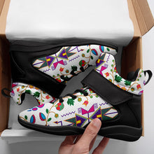 Load image into Gallery viewer, Geometric Floral Fall White Ipottaa Basketball / Sport High Top Shoes 49 Dzine 
