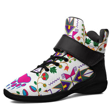 Load image into Gallery viewer, Geometric Floral Fall White Ipottaa Basketball / Sport High Top Shoes 49 Dzine 
