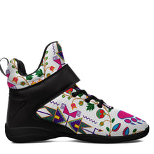 Load image into Gallery viewer, Geometric Floral Fall White Ipottaa Basketball / Sport High Top Shoes 49 Dzine 
