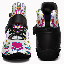 Load image into Gallery viewer, Geometric Floral Fall White Ipottaa Basketball / Sport High Top Shoes 49 Dzine 
