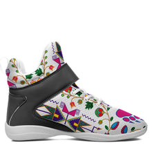 Load image into Gallery viewer, Geometric Floral Fall White Ipottaa Basketball / Sport High Top Shoes 49 Dzine 
